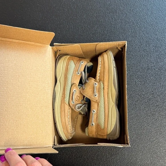 Sperry Kids Brown Moccasins - Picture 6 of 6